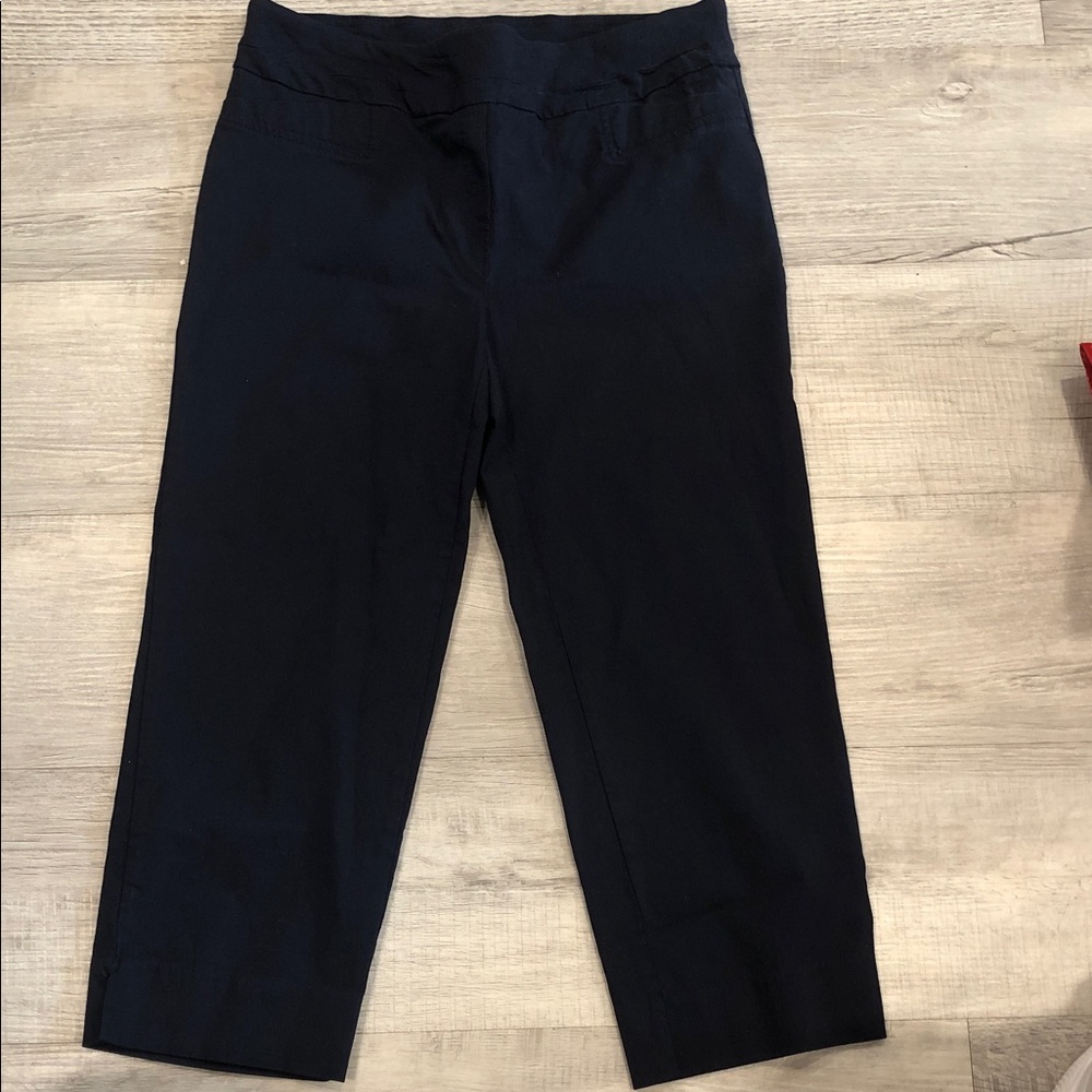 Zac & Rachel Navy Capris